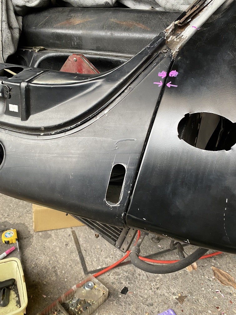 VW タイプ1 ビートル 作業写真 2