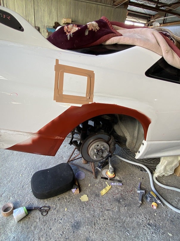 日産 スカイライン GT-R R33 作業写真 5