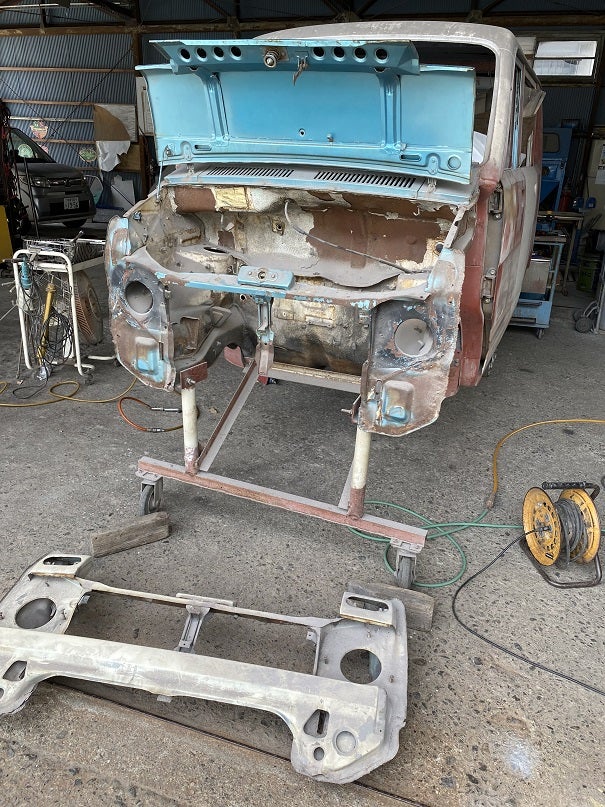 ホンダ ステップバン 作業写真 1