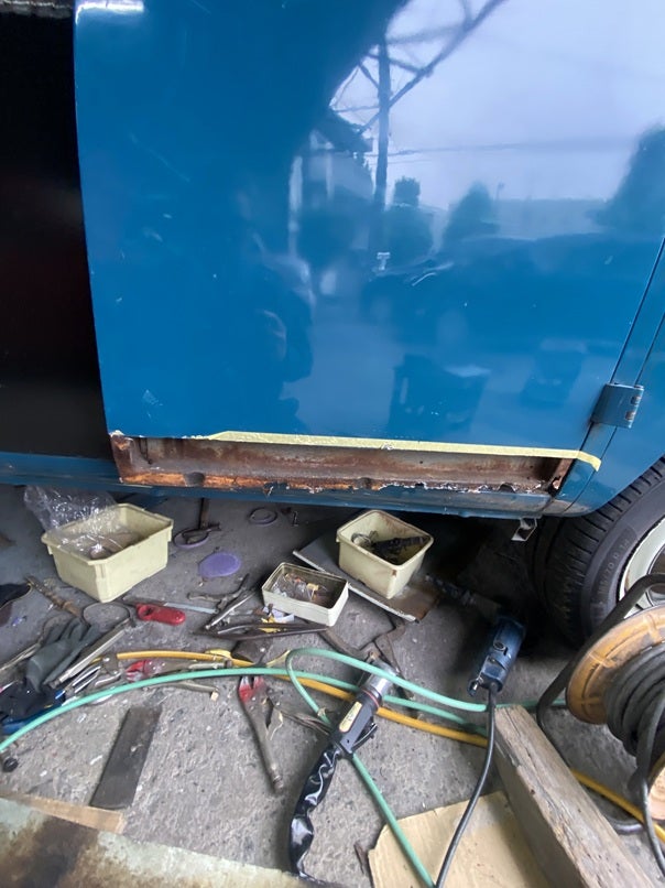 VW タイプ2 バス 作業写真 3