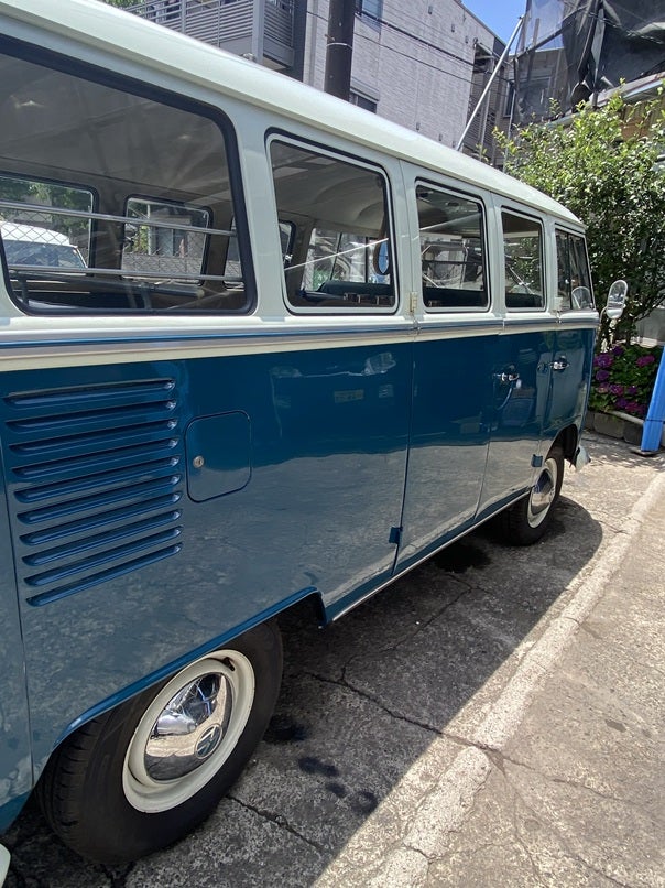 VW タイプ2 バスの作業写真